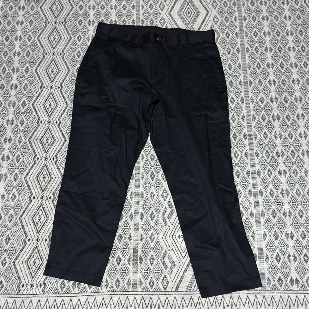 Fabletics Men's black high side chino